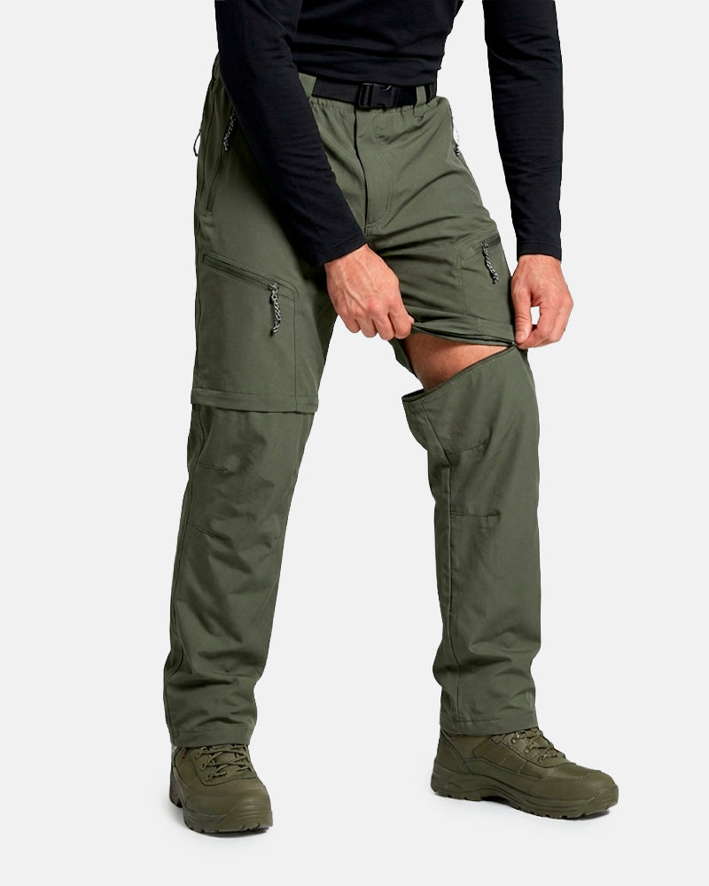 Calça Impermeável 2 em 1 Brutacte Verde militar